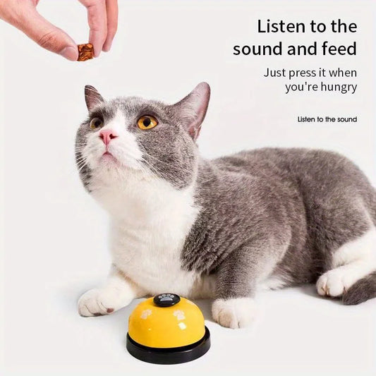 Cartoon Paw Print Pet Training Bell