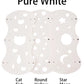 99 Shapes Splicing Cat Tunnel Felt Pom Nest Deformable Kitten Toy Collapsible Tube House DIY Interactive Pet Pusscat Beds Mats