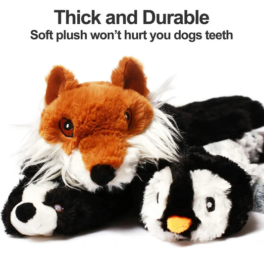 Funny Simulated Animal Stuffing-Free Squeaky Dog Toy