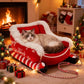 Christmas Cat House Winter Warm Pet Nest Washable Detachable Dog Cat Warm Sleeper Nest Suitable Christmas Day Style Pet Supplies