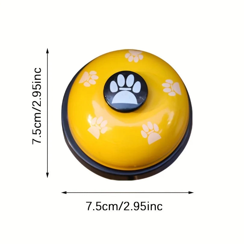 Cartoon Paw Print Pet Training Bell