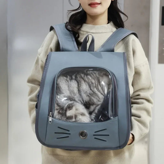Pet Cat & Small Dog Carrier Backpack