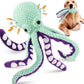 Dog Plush Octopus Interactive Toy