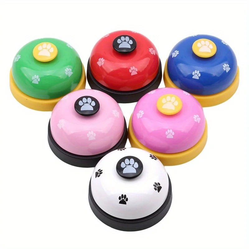 Cartoon Paw Print Pet Training Bell
