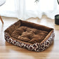 Corduroy Dogs Bed Dog Pet Accessories Plush Calming Sofa Bed Soft Cushion for Little Small Medium Cats Puppy Cama Perros Grandes